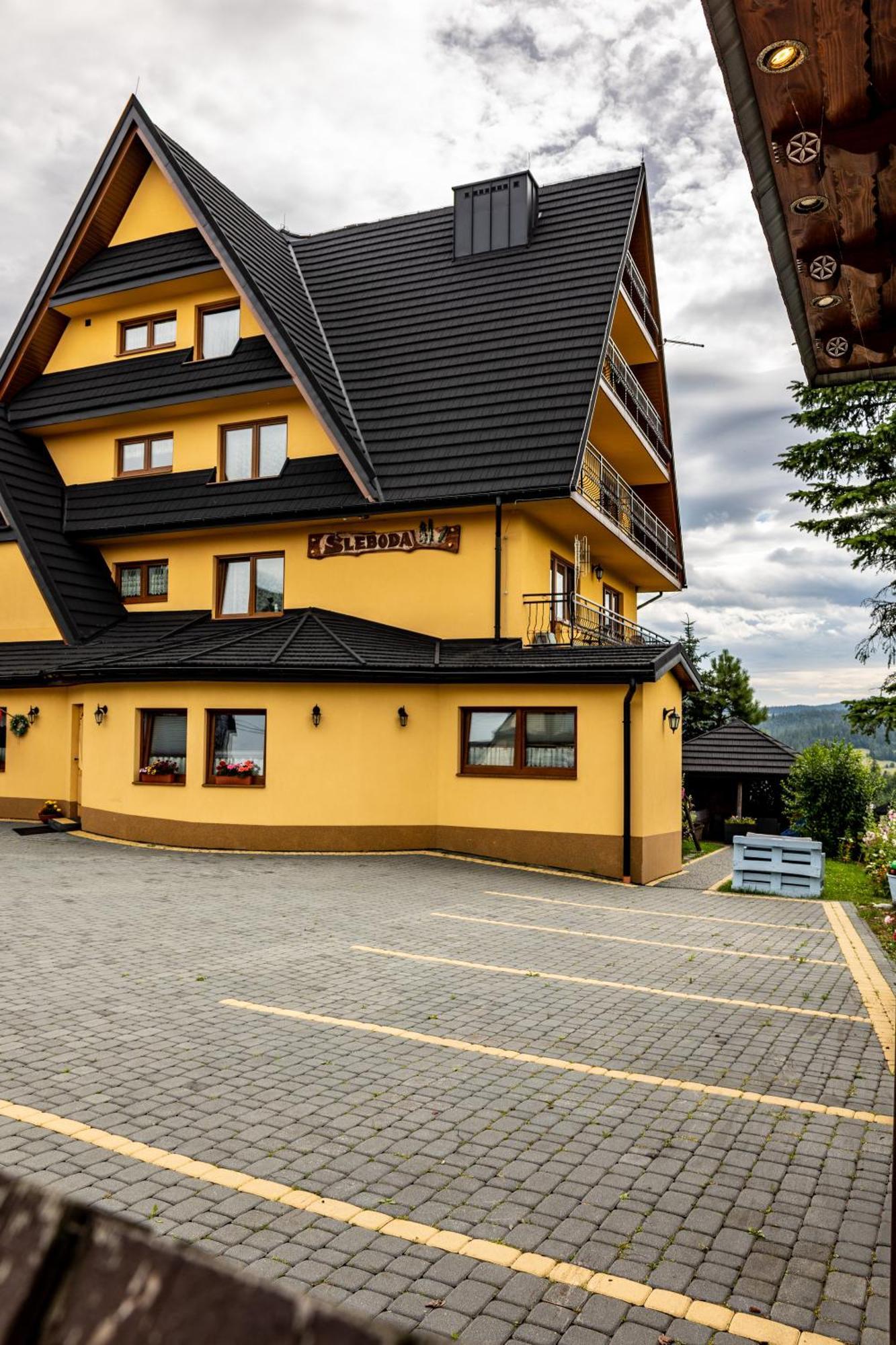 Sleboda Wynajem Pokoi Ewa Satola Biały Dunajec Exterior foto