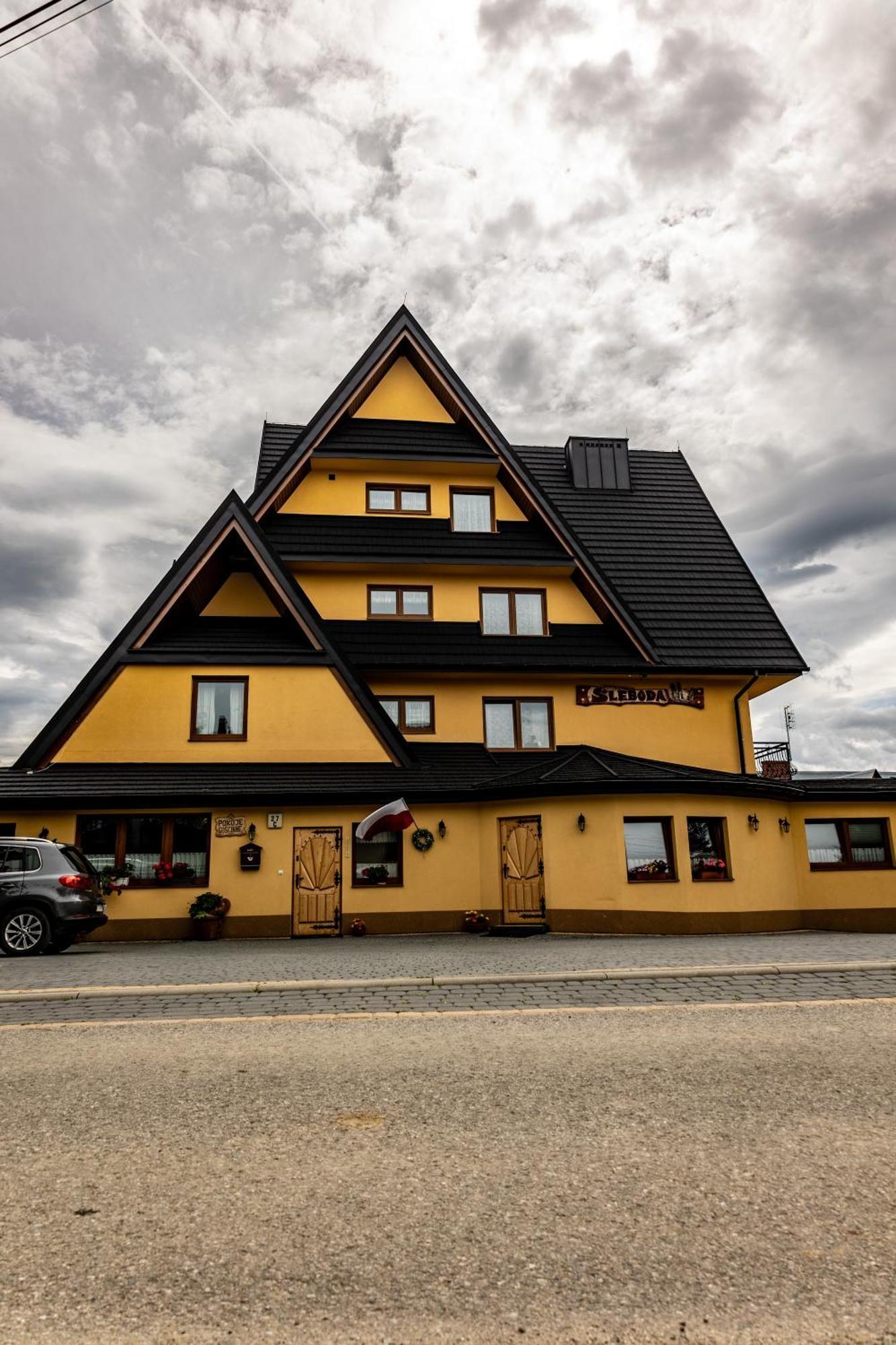 Sleboda Wynajem Pokoi Ewa Satola Biały Dunajec Exterior foto
